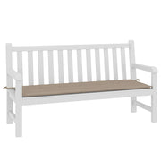 Vidaxl Gartenbank Kissen 150x50x3 cm Oxford Stofftaupe - afbeelding 3