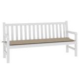 Vidaxl Garden Bench Kissen 180x50x3 cm Oxford Stofftaupe - afbeelding 3