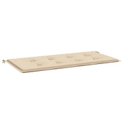 Vidaxl Garden Bench Kissen 120x50x3 cm Oxford Stoff Beige - afbeelding 2