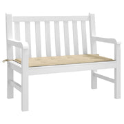 Vidaxl Garden Bench Kissen 120x50x3 cm Oxford Stoff Beige - afbeelding 3