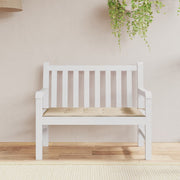 Vidaxl Garden Bench Kissen 120x50x3 cm Oxford Stoff Beige - afbeelding 1