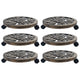 VIDAXL PANCEL WUCLEYS 6 PCS 38 cm Kunststoffbronzefarbe