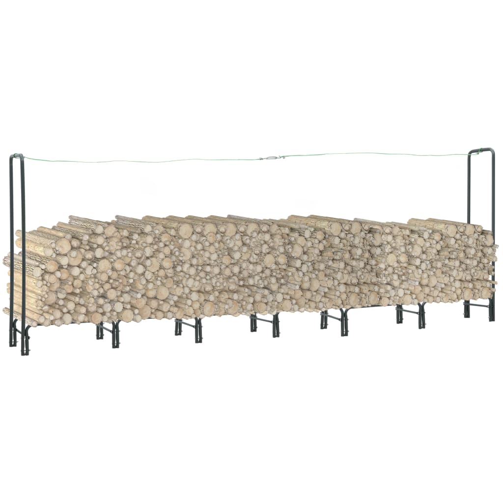 VIDAXL -Kamin 360x35x120 cm Stahlanthrazit