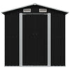 VIDAXL GARDE SHED 204X132X186 cm Stahl -Anthrazit