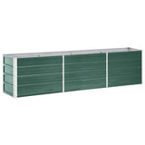 Vidaxl Pflanzer Einsatz 240x40x45 cm verzinktes Stahlgrün - afbeelding 2