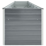 VIDAXL -Planungsbox 400x80x45 cm verzinkter Stahl grau - afbeelding 3