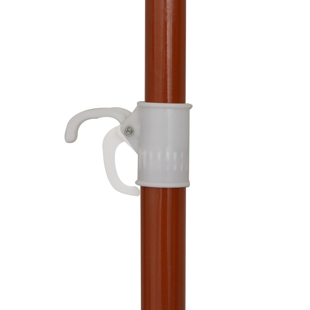 Vidaxl Sonnenschirm mit Stahlmast 300 cm Taupe