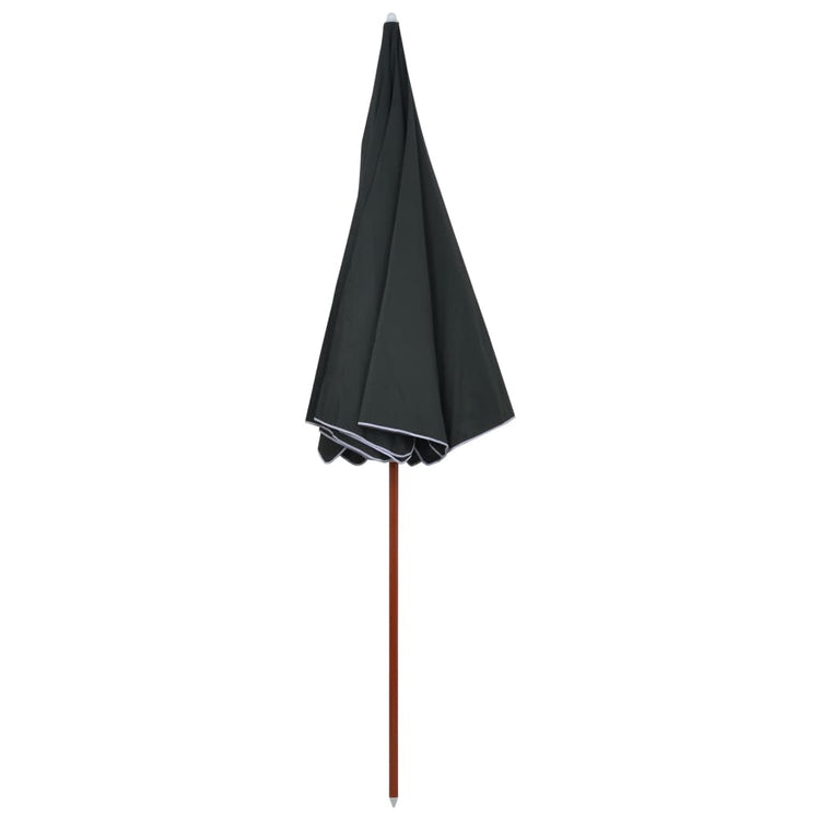 Vidaxl Sonnenschirm mit Stahlmast 300 cm Anthrazit