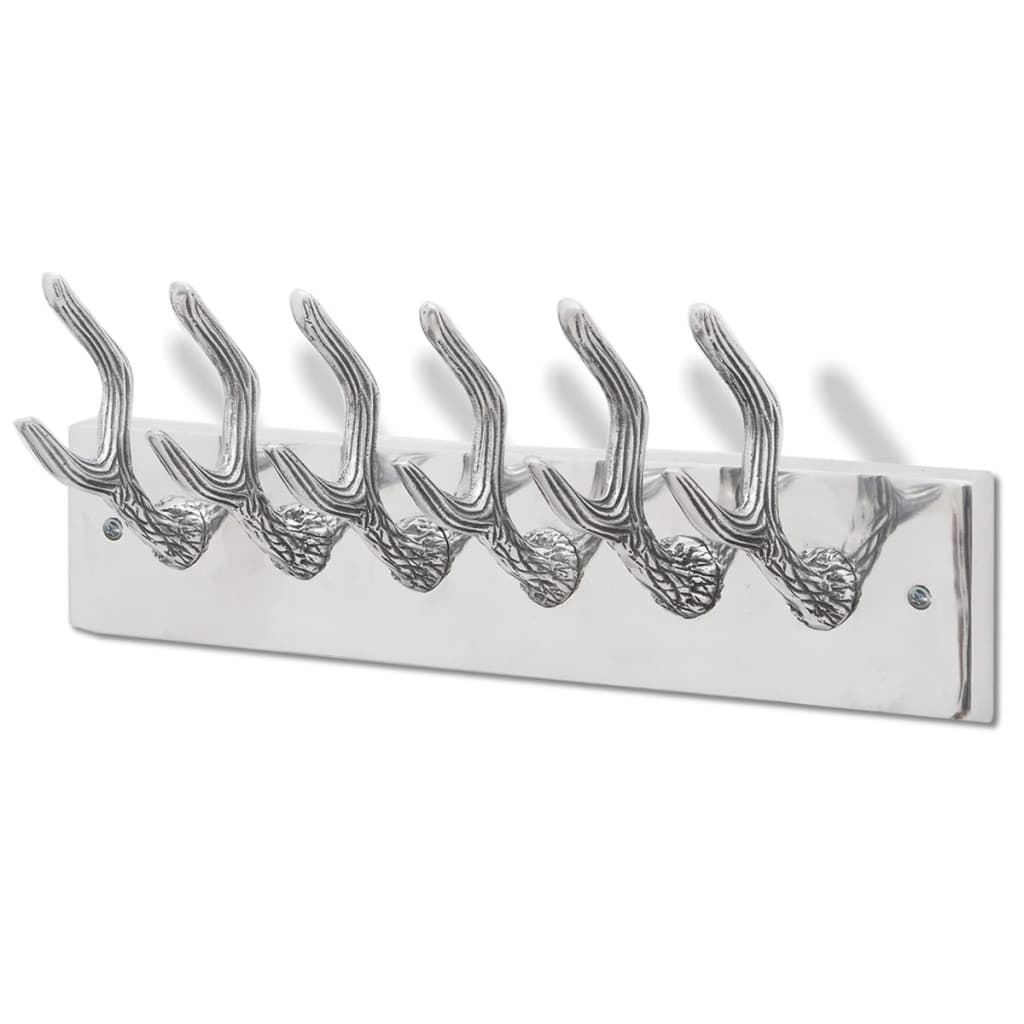 VIDAXL -Beschichtsregale 4 St Aluminium Silber gefärbt