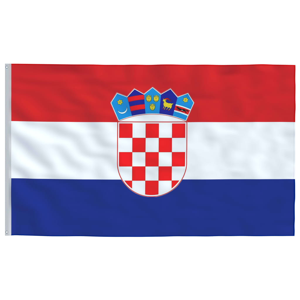 VidaXL Flagge Kroatien 90x150 cm