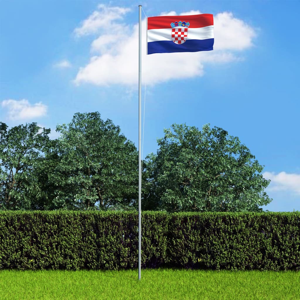 VidaXL Flagge Kroatien 90x150 cm