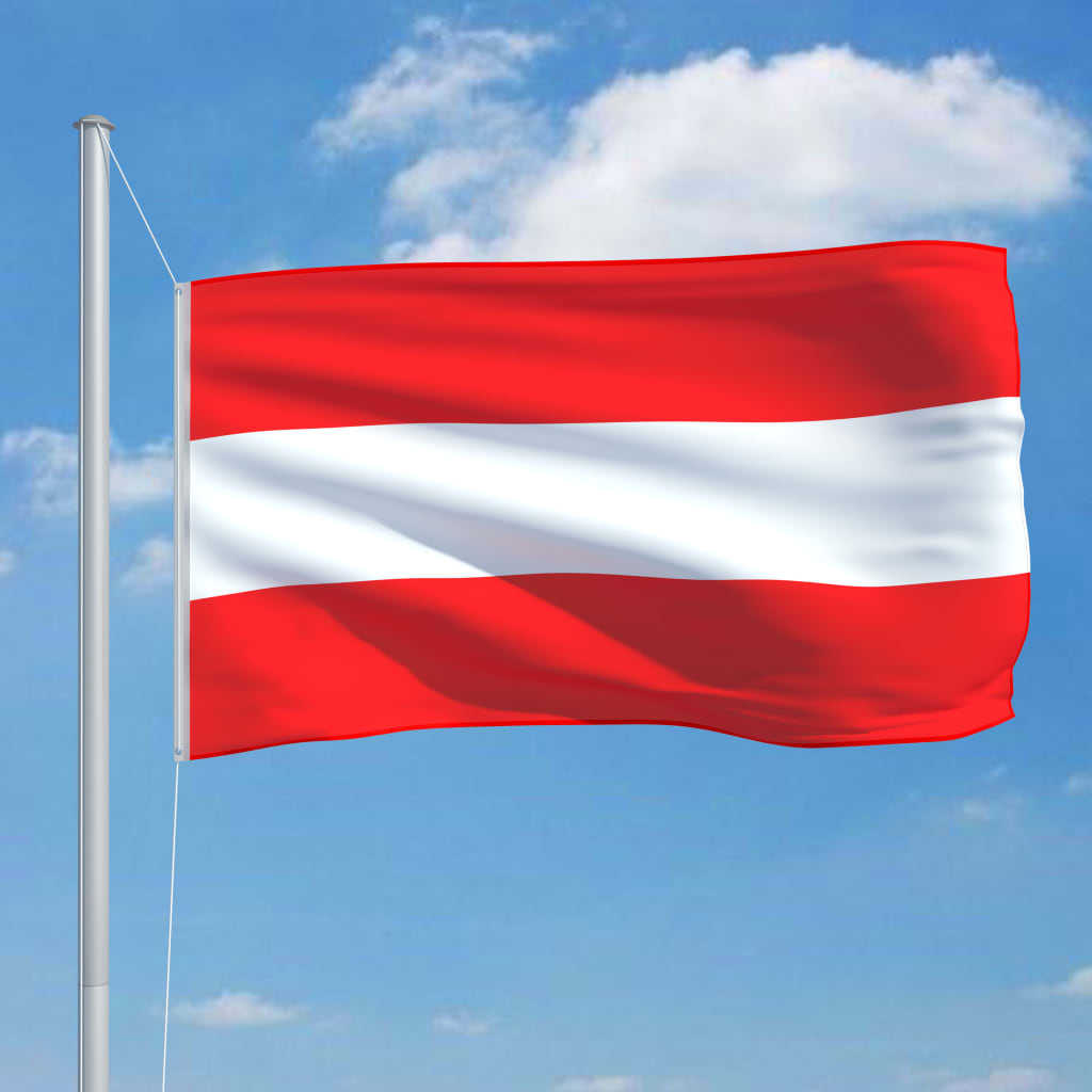 VIDAXL -Flagge Österreich 90x150 cm