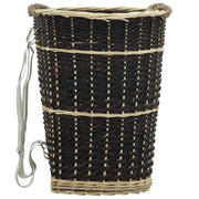 Vidaxl Holzkorb mit Trageträgern 50 x 44 x 58 cm Natural Willow Wood - afbeelding 1