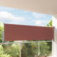 Vidaxl Garden Bildschirm ausziehbar 100x300 cm braun