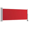 Vidaxl Garden Bildschirm ausziehbar 100x300 cm rot
