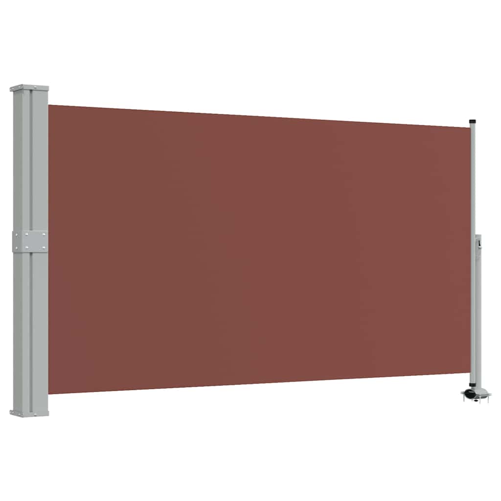 Vidaxl Garden Bildschirm ausziehbar 140 x 300 cm Braun