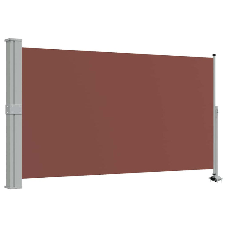 Vidaxl Garden Bildschirm ausziehbar 140 x 300 cm Braun