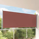 Vidaxl Garden Bildschirm ausziehbar 140 x 300 cm Braun