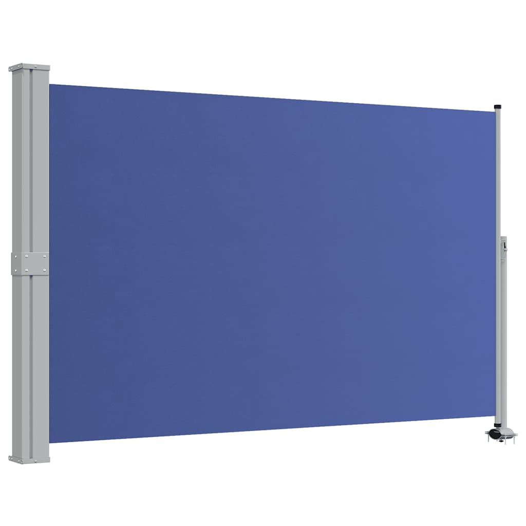 Vidaxl Garden Bildschirm ausziehbar 160 x 300 cm blau
