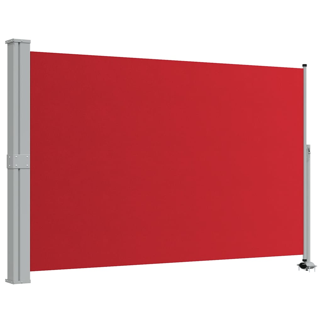 Vidaxl Garden Bildschirm ausziehbar 160 x 300 cm rot