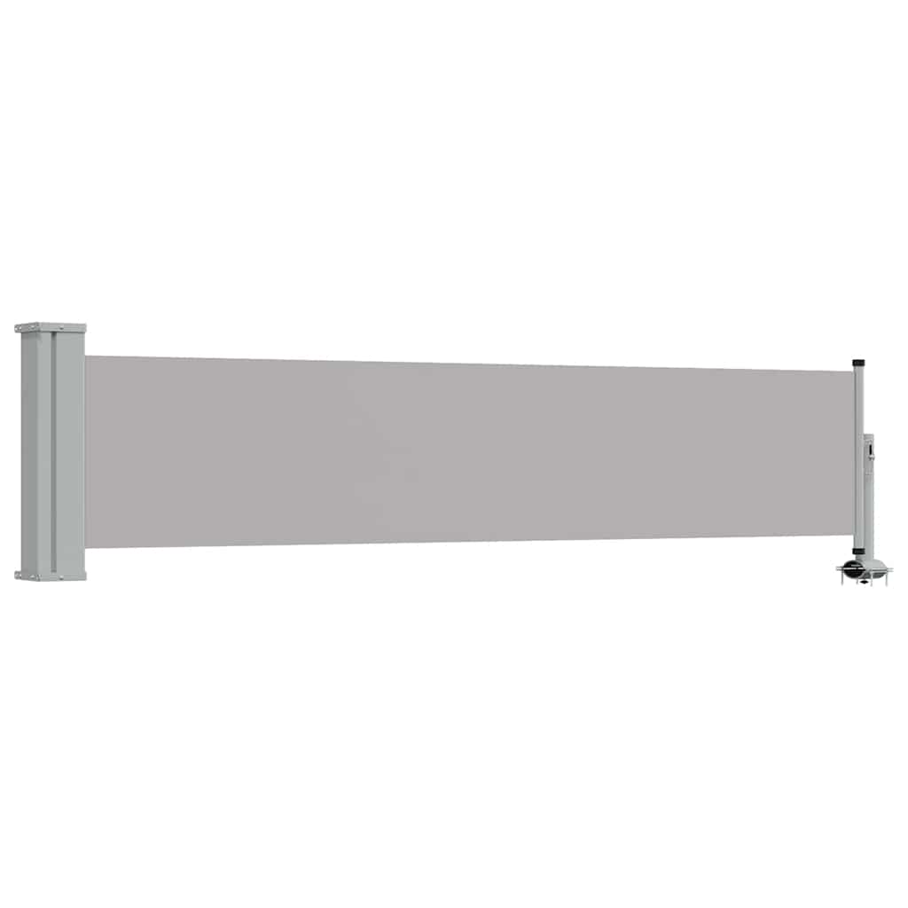 Vidaxl Garden Bildschirm ausziehbar 60x300 cm Grau