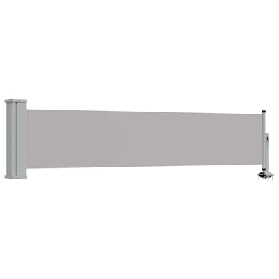 Vidaxl Garden Bildschirm ausziehbar 60x300 cm Grau