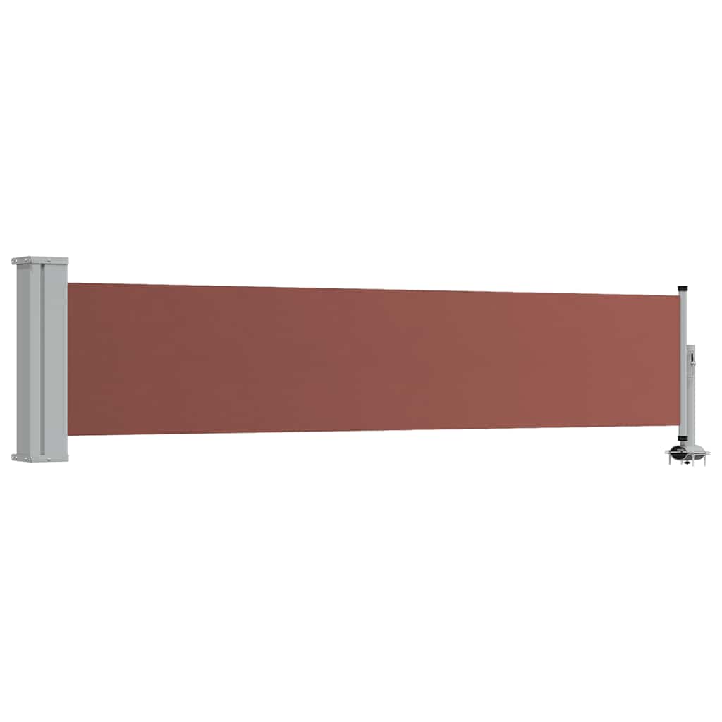 Vidaxl Garden Bildschirm Ausziehbar 60x300 cm braun