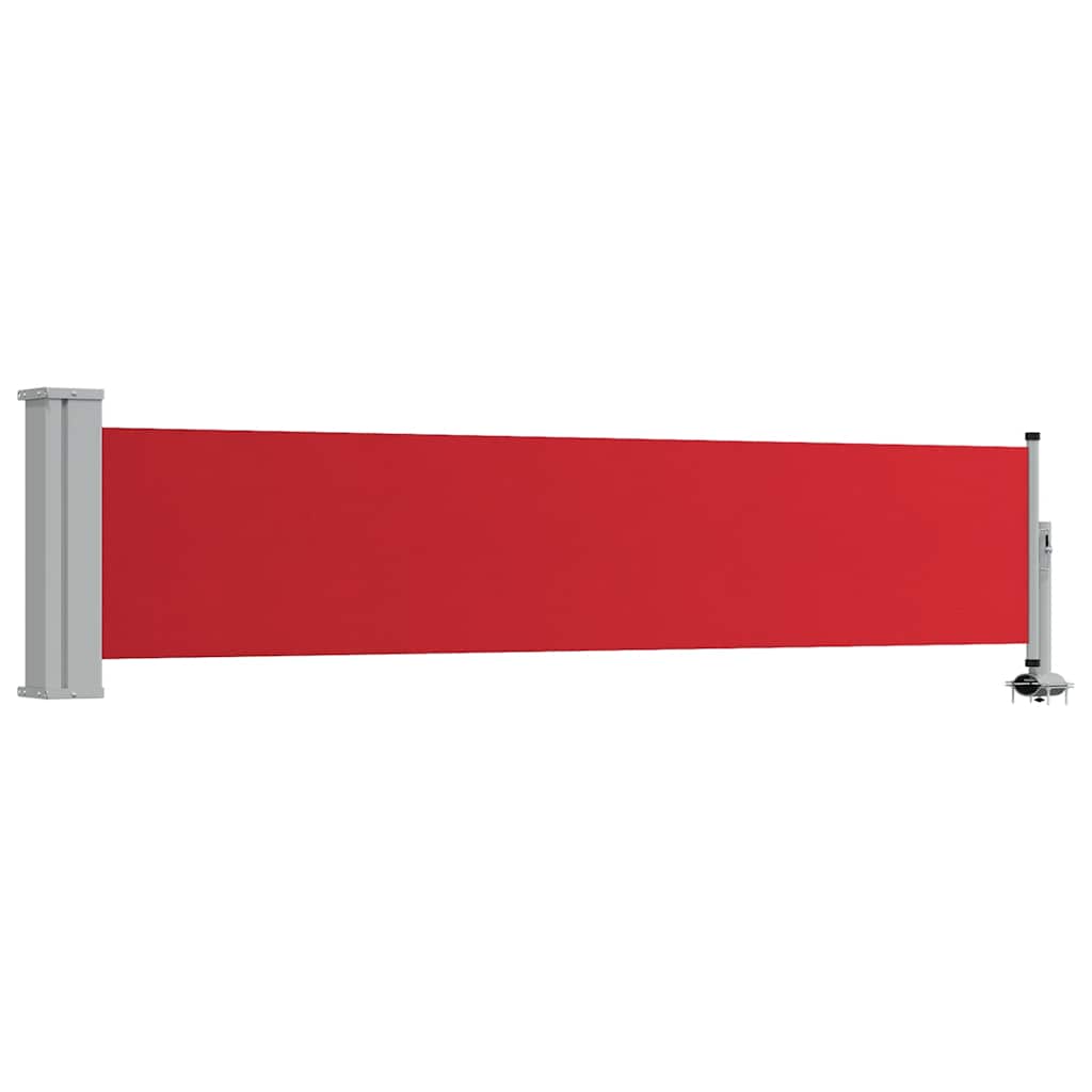 Vidaxl Garden Bildschirm Erweiterbar 60x300 cm rot