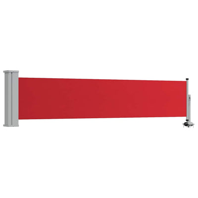 Vidaxl Garden Bildschirm Erweiterbar 60x300 cm rot