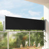 Vidaxl Garden Bildschirm Erweiterbar 80x300 cm Schwarz