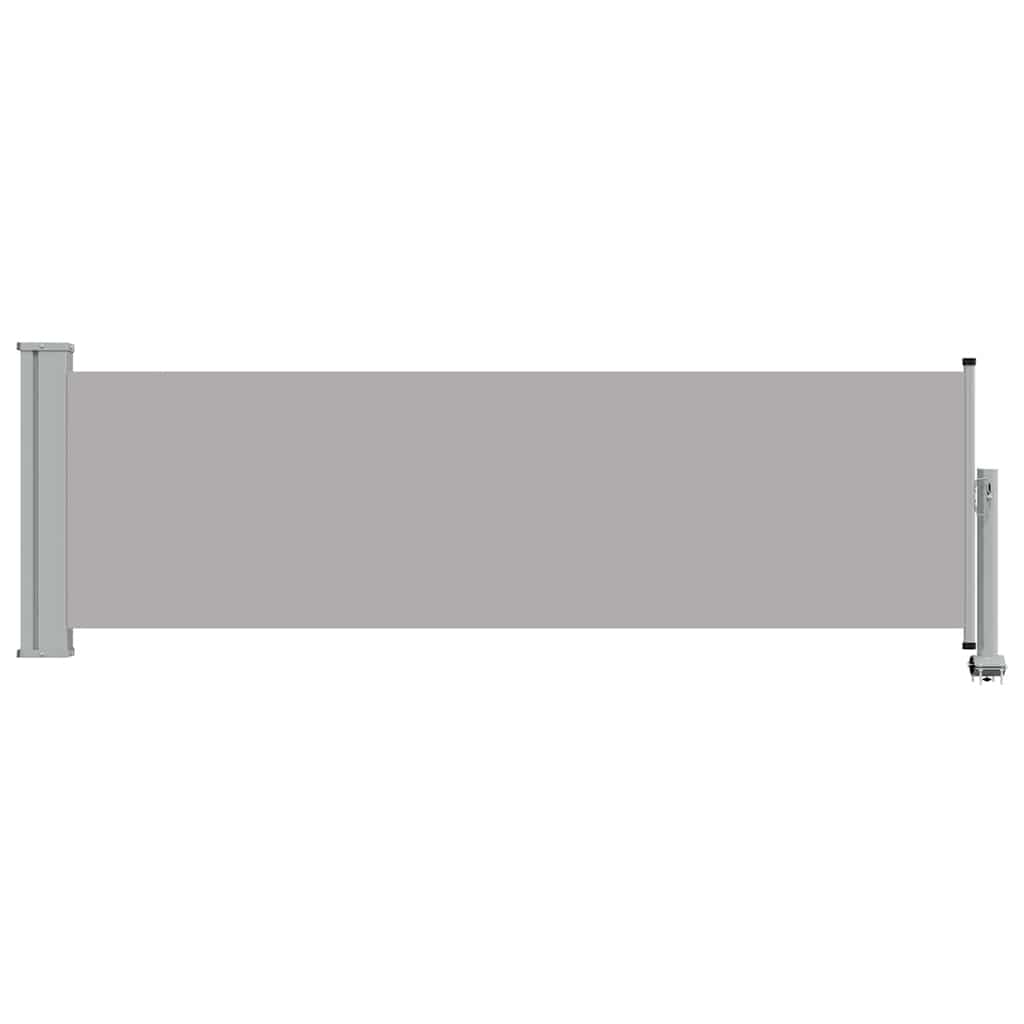 Vidaxl Garden Bildschirm ausziehbar 80x300 cm Grau