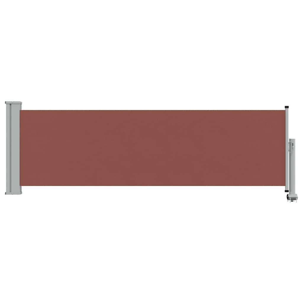 Vidaxl Garden Bildschirm ausziehbar 80x300 cm braun
