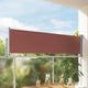 Vidaxl Garden Bildschirm ausziehbar 80x300 cm braun