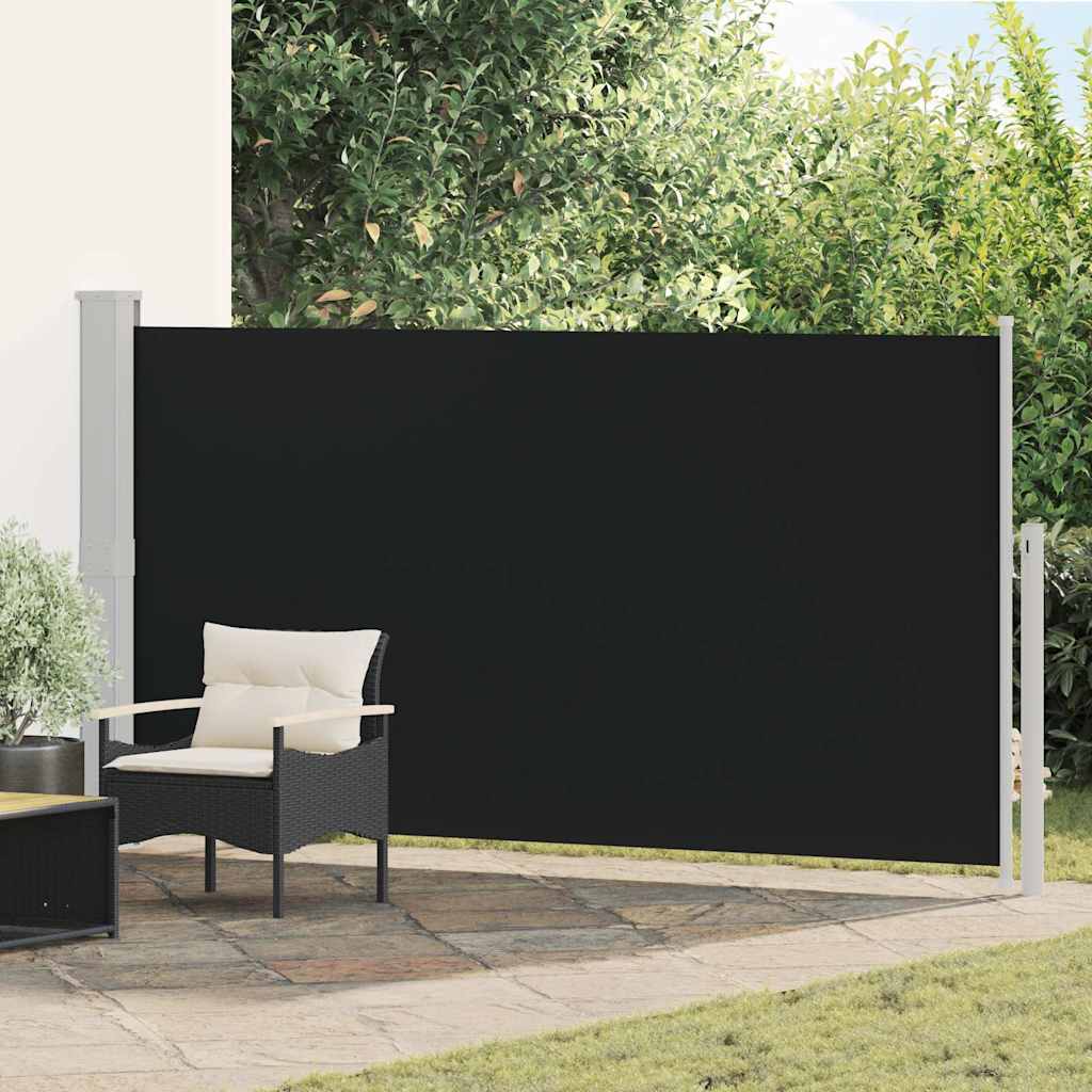 Vidaxl Garden Bildschirm Ausziehbar 170 x 300 cm schwarz