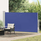 Vidaxl Garden Bildschirm Ausziehbar 170 x 300 cm blau