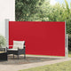 Vidaxl Garden Bildschirm Ausziehbar 170 x 300 cm rot