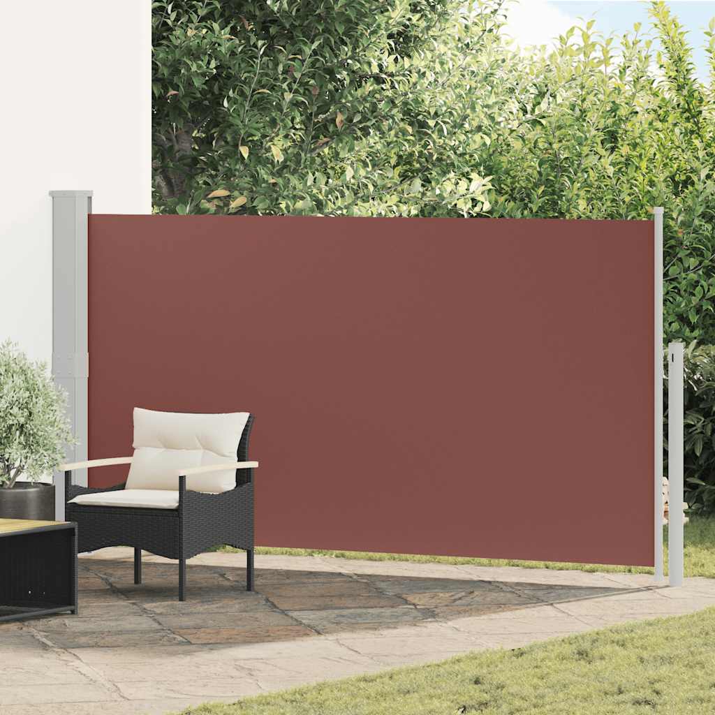 Vidaxl Garden Bildschirm Ausziehbar 170 x 300 cm Braun