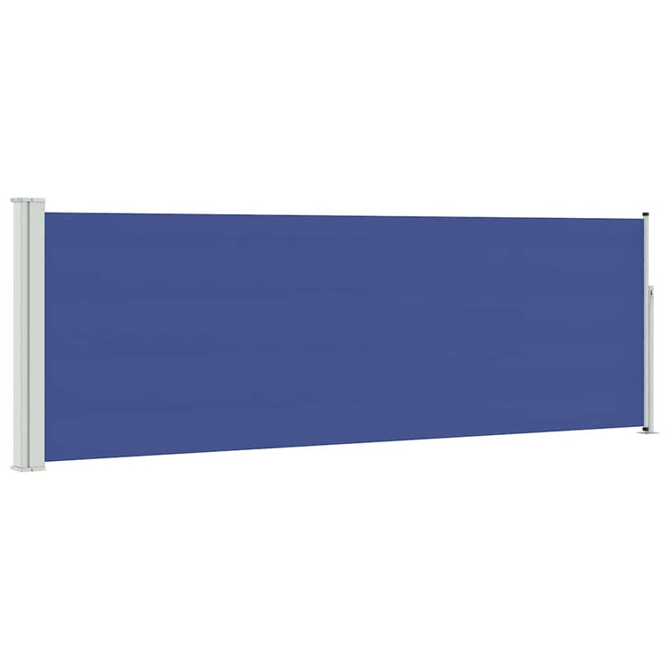 Vidaxl Garden Bildschirm ausziehbar 100x300 cm blau
