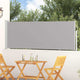 Vidaxl Gartenbildschirm ausziehbar 100x300 cm Grau