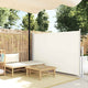 Vidaxl Garden Screen Excedable 140x500 cm Creme