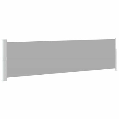 Vidaxl Garden Bildschirm ausziehbar 140 x 500 cm Grau