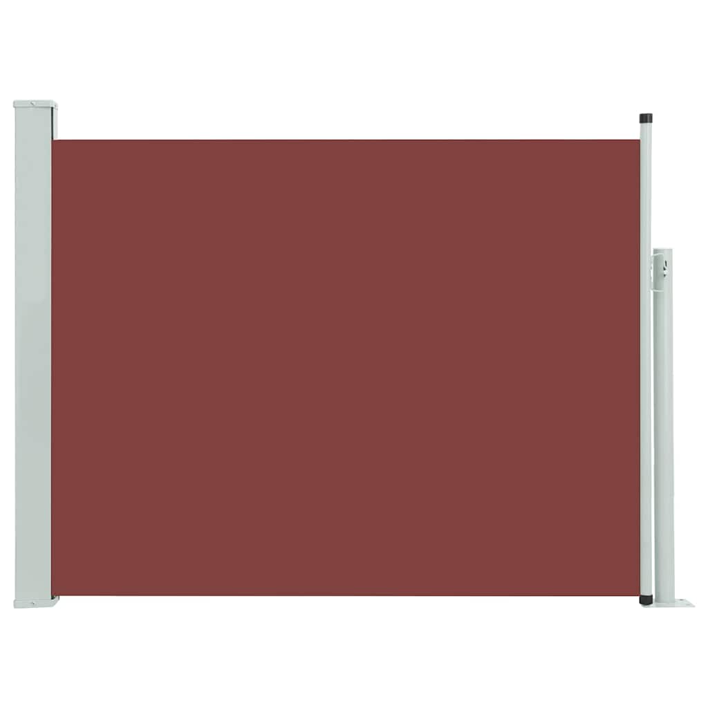 Vidaxl Garden Bildschirm ausziehbar 140 x 500 cm Braun