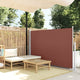 Vidaxl Garden Bildschirm ausziehbar 140 x 500 cm Braun