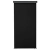 VidaXL Balkonschirm 125x250 cm schwarz