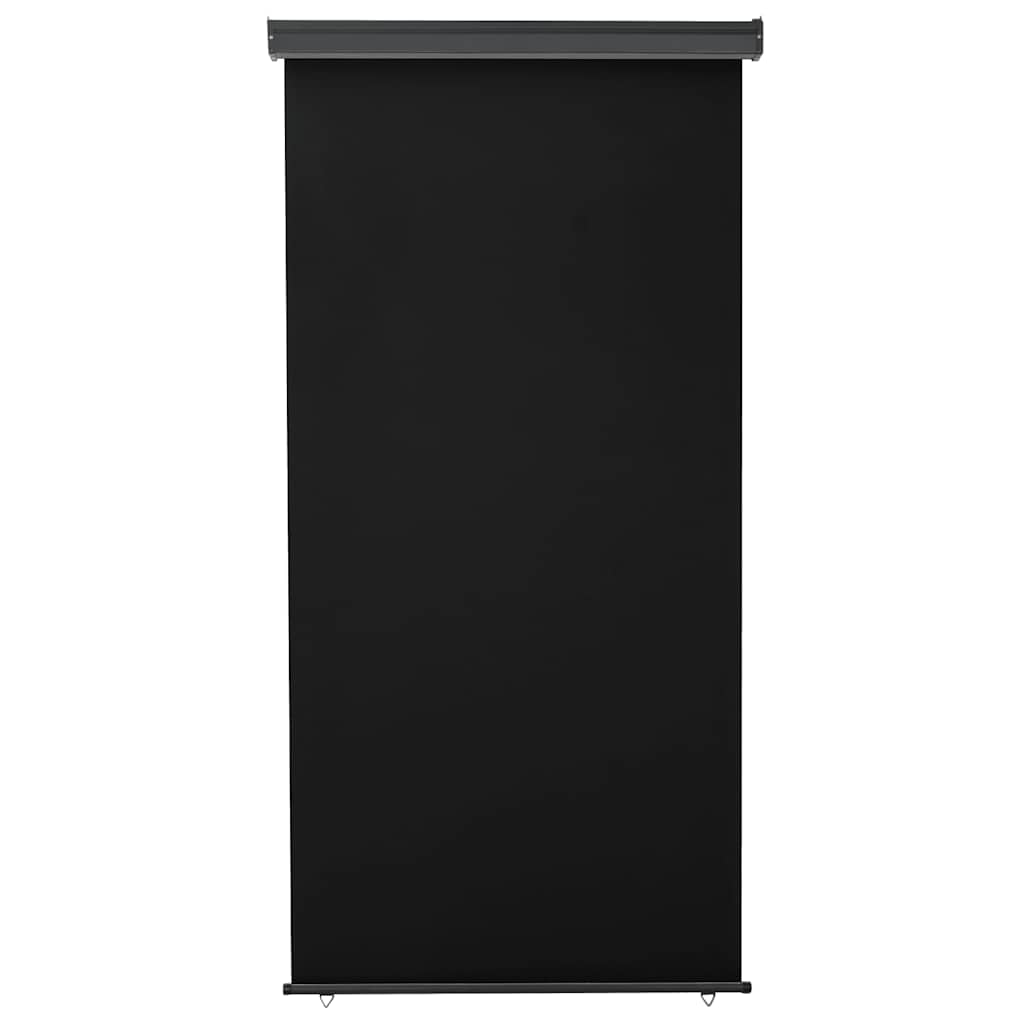 VidaXL Balkonschirm 125x250 cm schwarz