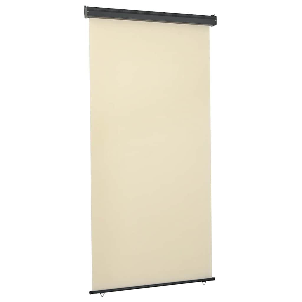 Vidaxx Balkonschirm 125x250 cm cremefarben