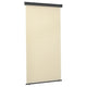 Vidaxx Balkonschirm 125x250 cm cremefarben