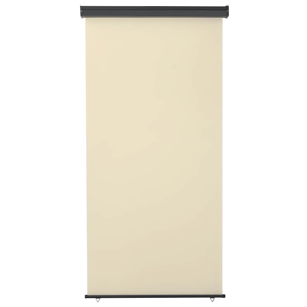 Vidaxx Balkonschirm 125x250 cm cremefarben