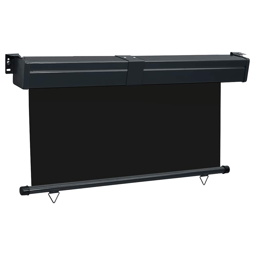 Vidaxl Balkon Bildschirm 145x250 cm schwarz