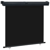 Vidaxl Balkon Bildschirm 165x250 cm schwarz - afbeelding 1
